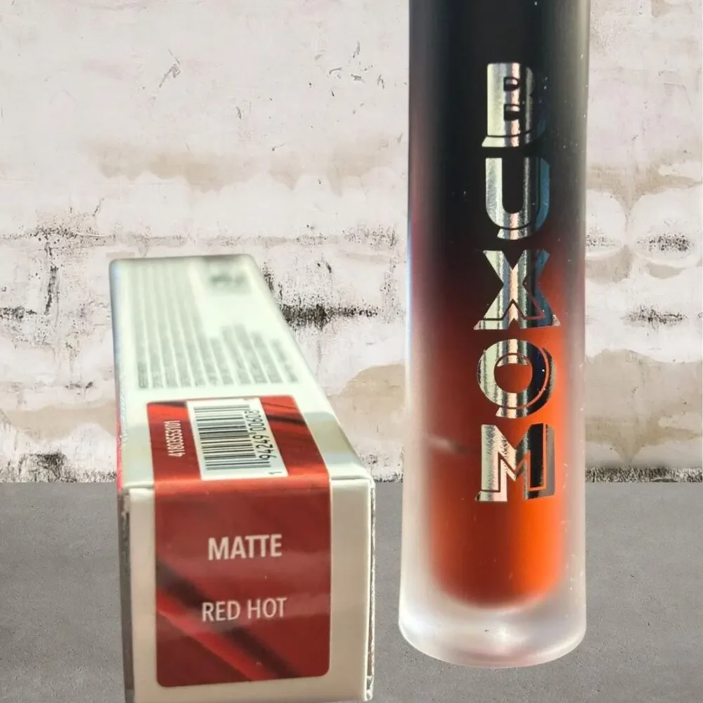 Buxom $25 Full-On Plumping Liquid Lipstick in Red Hot NIB
